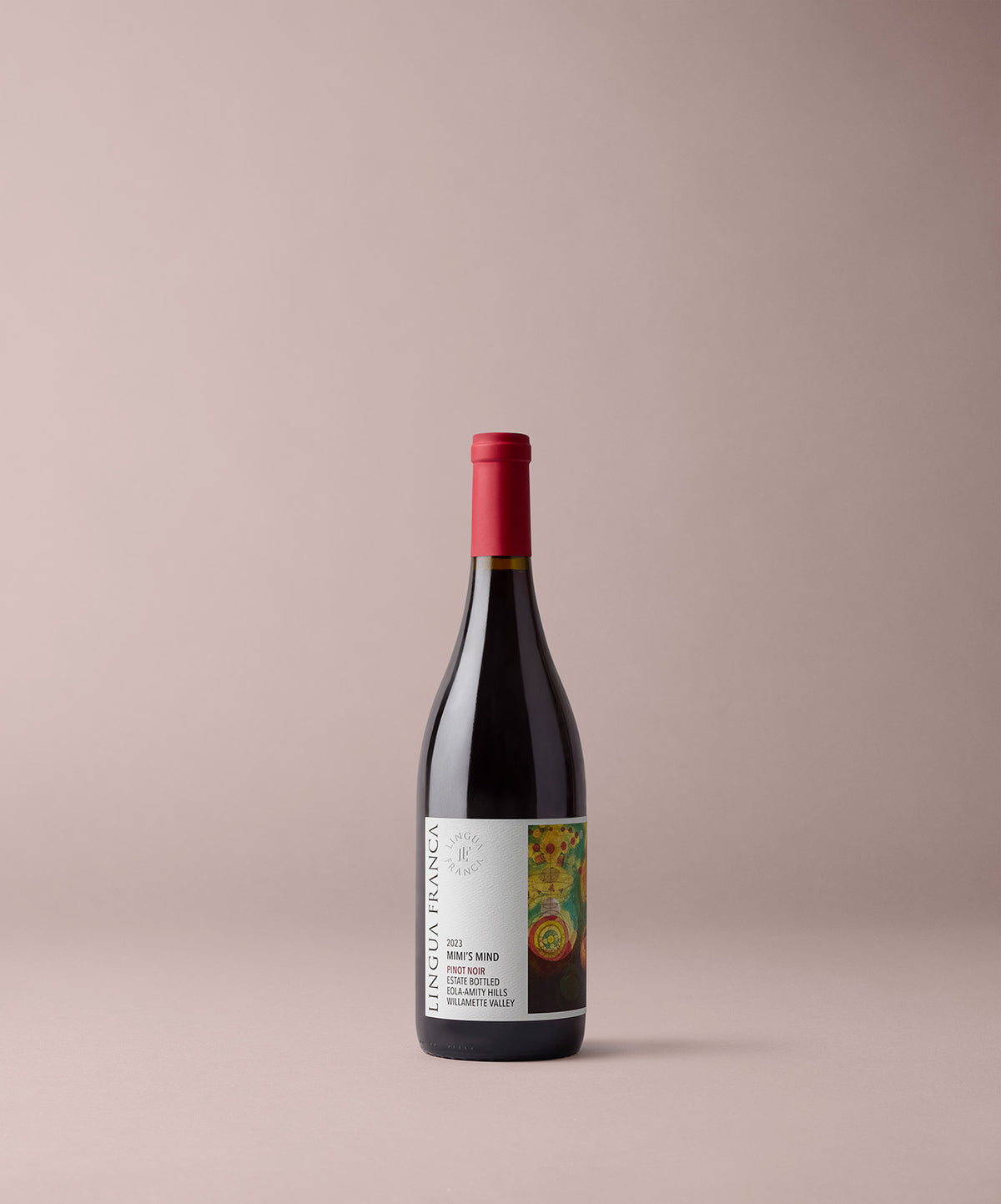 A Bottle of Lingua Franca Mimis Mind Pinot Noir