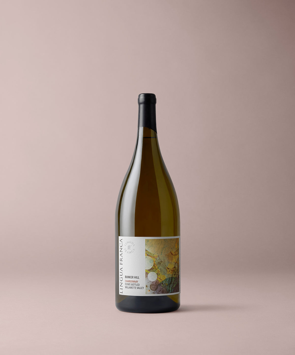 A Magnum Bottle of Lingua Franca Bunker Hill Chardonnay