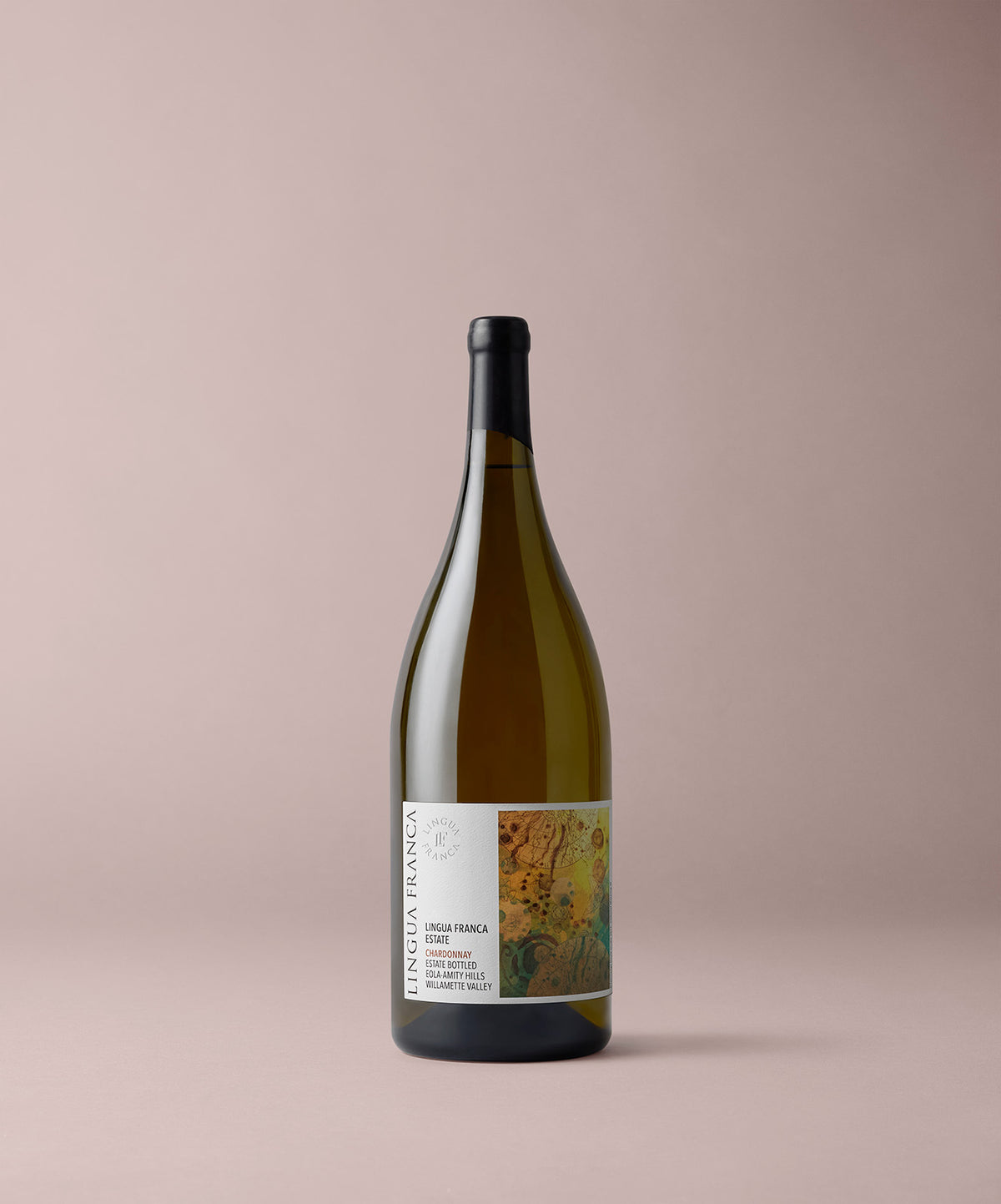 A Magnum Bottle of Lingua Franca Estate Chardonnay