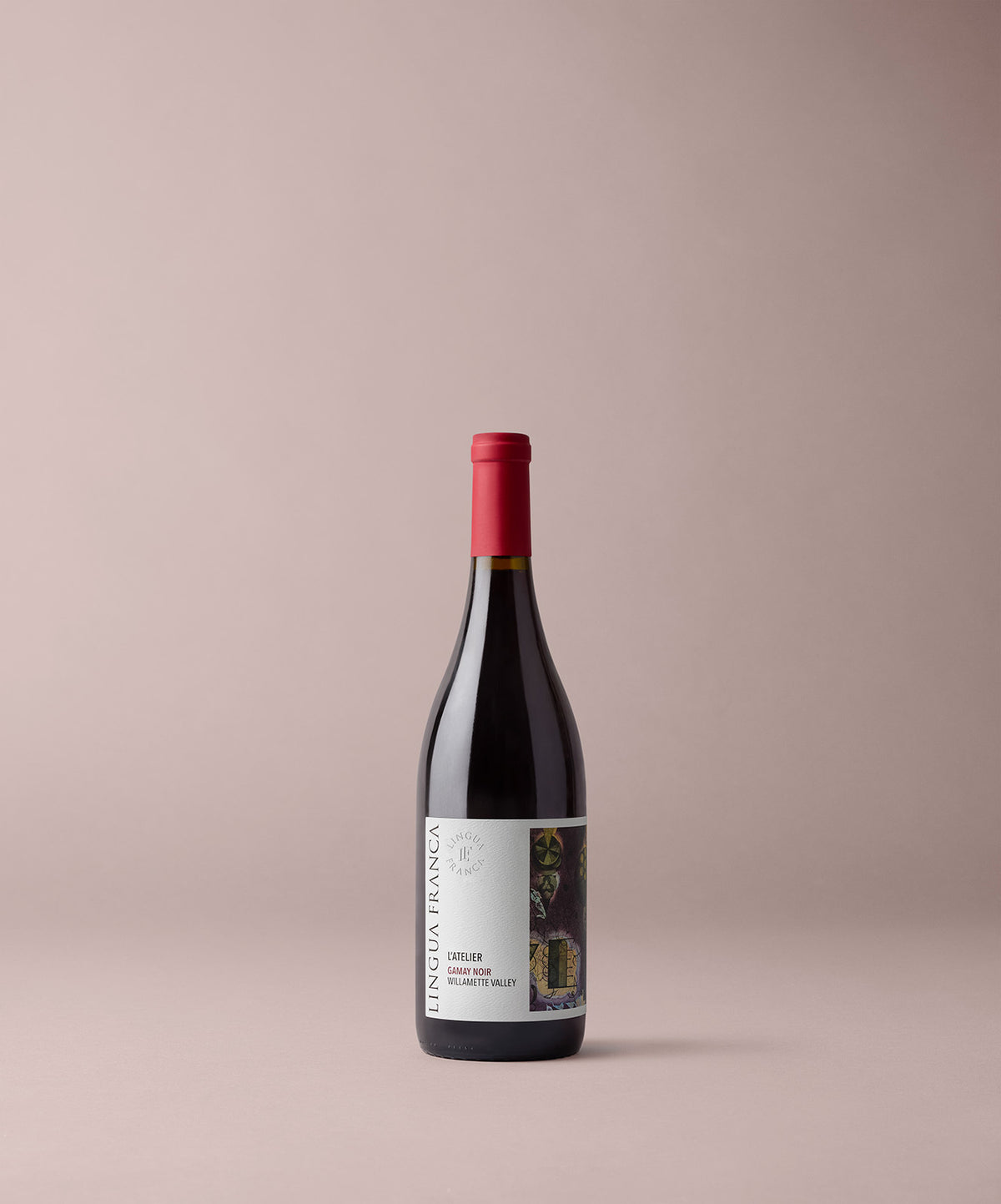 A Bottle of Lingua Franca Gamay Noir
