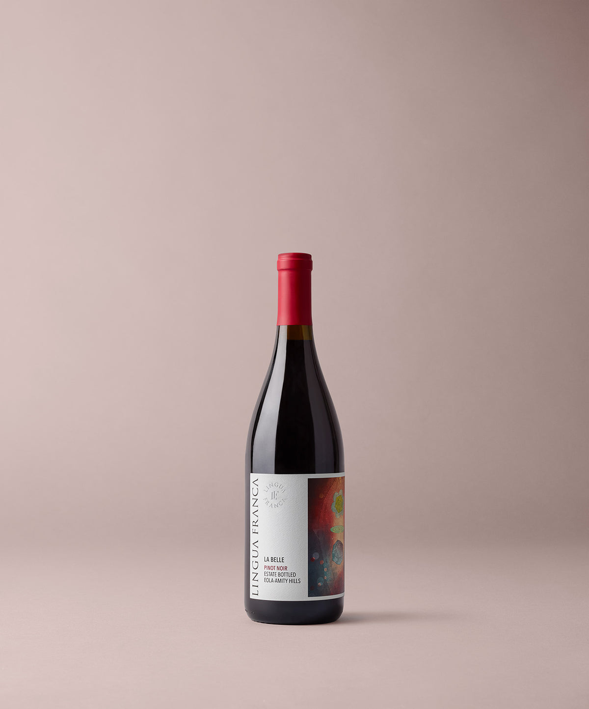 A Bottle of Lingua Franca La Belle Pinot Noir