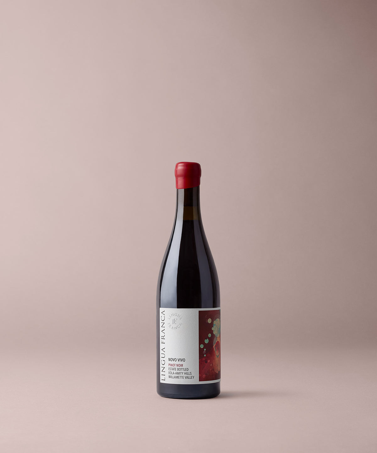 A Bottle of Lingua Franca Novo Vivo Pinot Noir