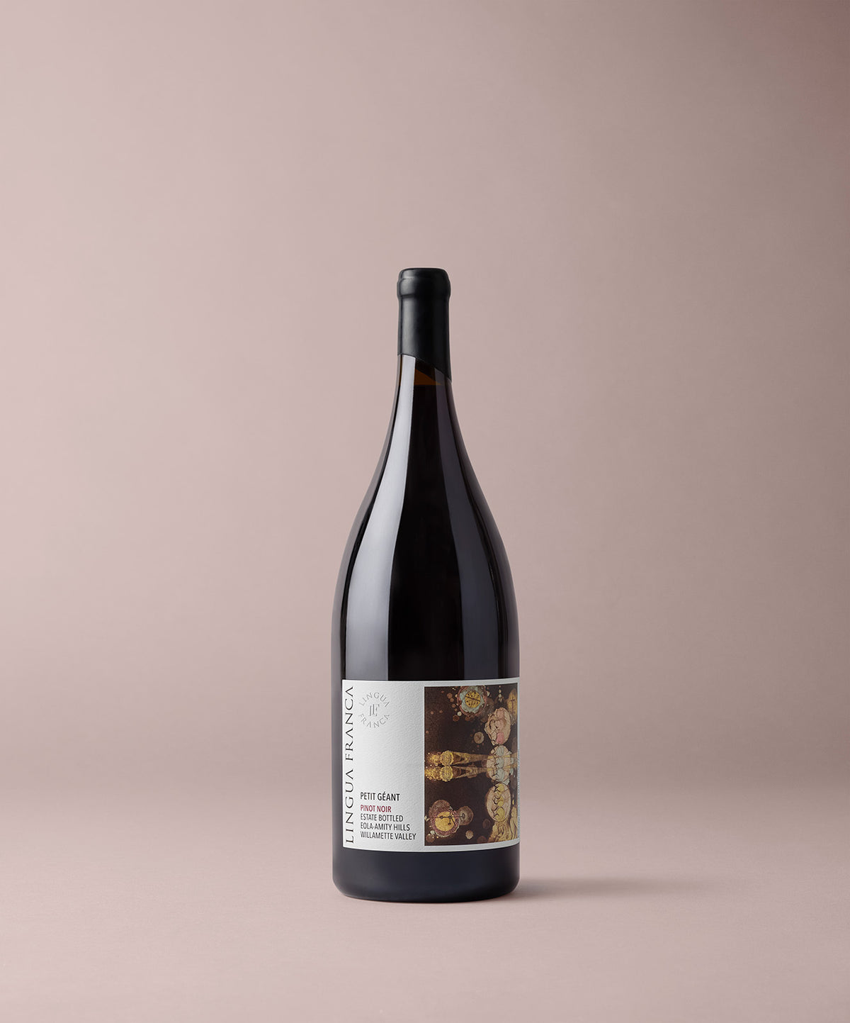 A Magnum Bottle of Lingua Franca Petit Géant Pinot Noir