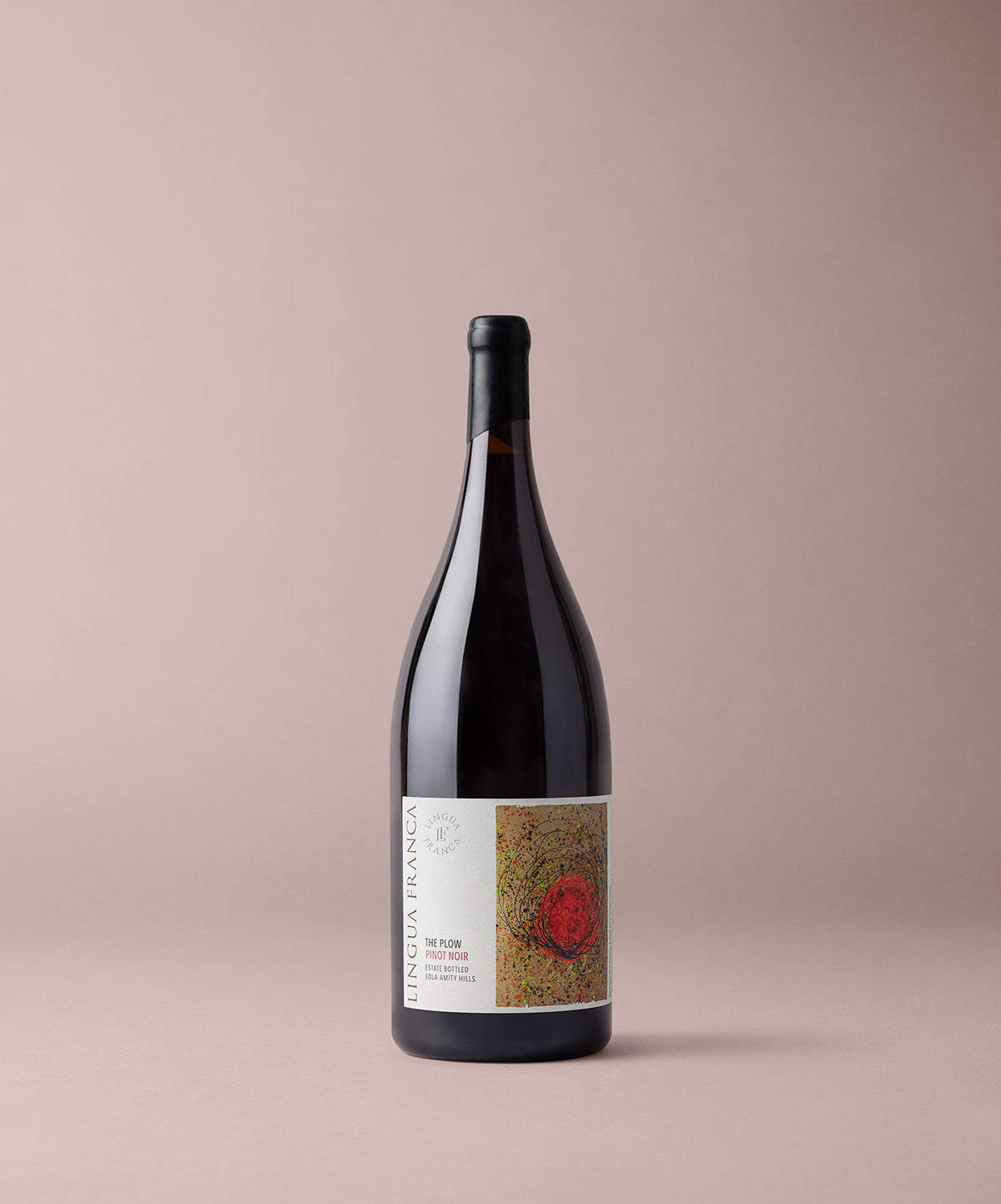 A Magnum Bottle of Lingua Franca Plow Pinot Noir