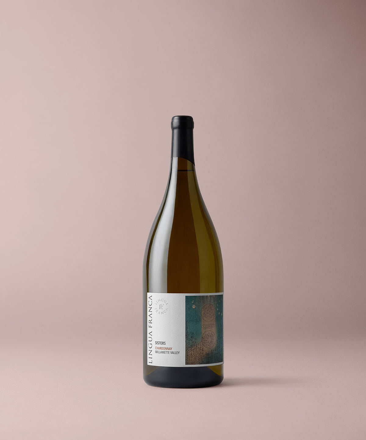 A Magnum Bottle of Lingua Franca Sisters Chardonnay